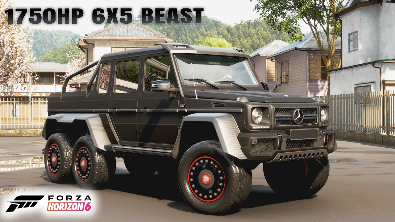 Mercedes G 63 AMG 6x6 FORZA Horizon 6 | RARE CAR | 1750HP