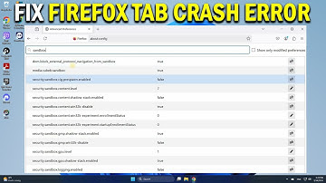 How To Fix Gah Your tab just crashed Mozilla Firefox - Easy Fix