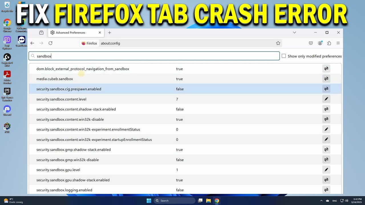 How To Fix Gah Your tab just crashed Mozilla Firefox - Easy Fix - YouTube