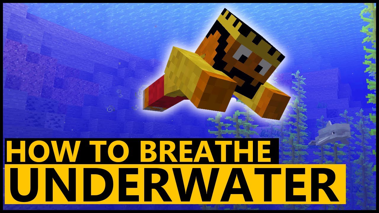 How To BREATHE UNDERWATER In Minecraft - YouTube