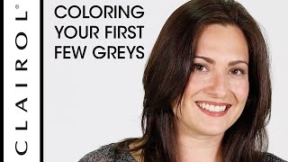 How to Color Your First Few Grey Hairs at Home | Clairol Natural Instincts