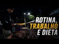 Minha rotina fora da academia - trabalho, dieta e descanso