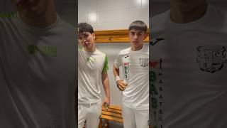 ✅⚾️🎙️ Erlantz Sáez de Asteasu (Agurain) y Aritz Gaviña (Amurrio) en el V Torneo Reino de Najera