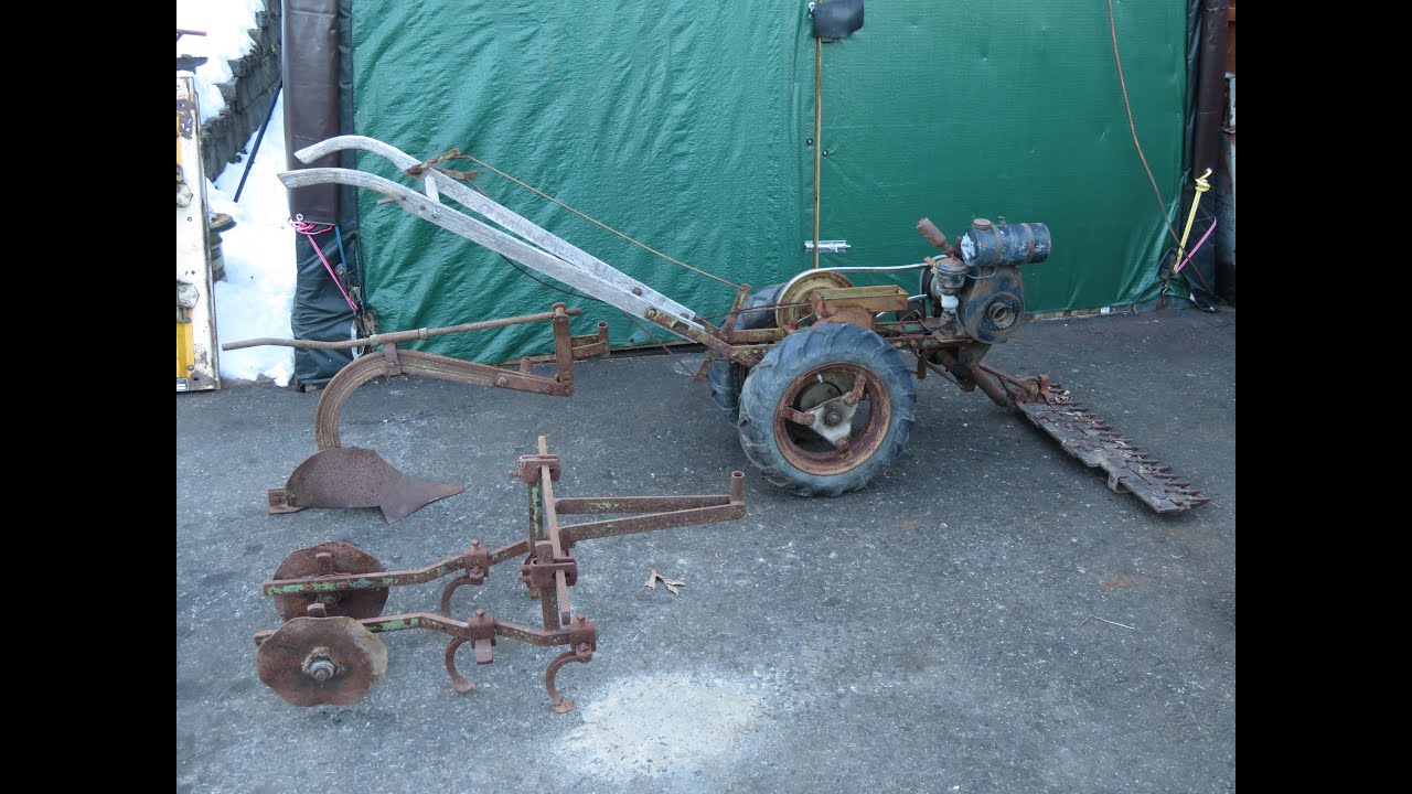 1947 Planet Jr. BP1 Repair and Startup- Part 1 of 2