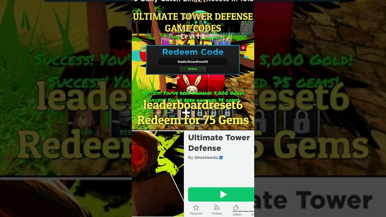 Code Ultimate Tower Defense Simulator Roblox Bulan Mei 2022!