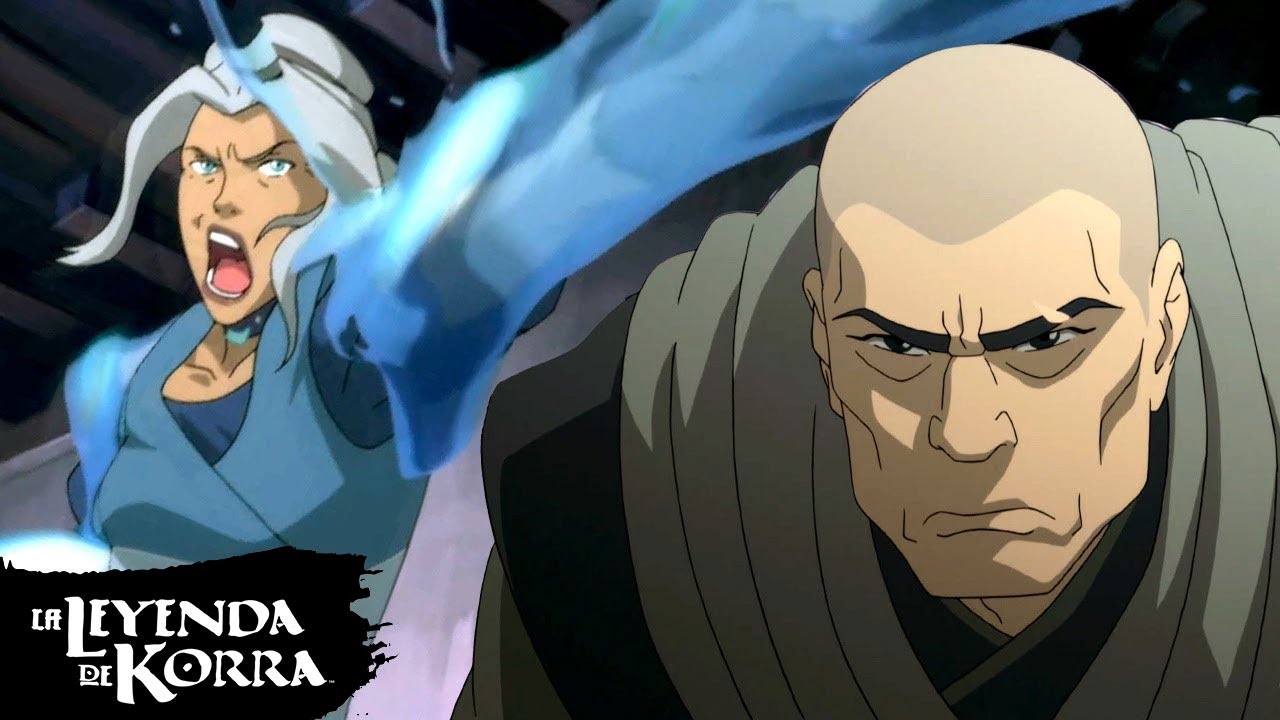 Kya vs. Zaheer 🌊 | Escena completa | La leyenda de Korra