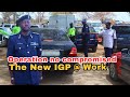 New igp at work police mount operation against law breakers