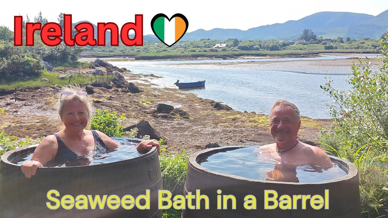 Ирландия - Водорослевые купальни Сним, Бларни и паромный порт Росслэр.