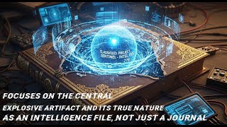 focuses on the central explosive artifact and its true nature an intelligence file not just journal