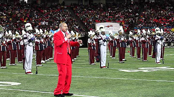 CROWD GOES CRAZY WHEN SCSU BAND BRINGS OUT LENNY WILLIAMS TO PERFORM "CAUSE I LOVE YOU"