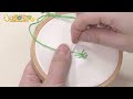 リーフステッチ パターン2 | 刺しゅうの基本