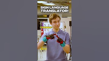 Sign Language to Voice Translator Gloves!