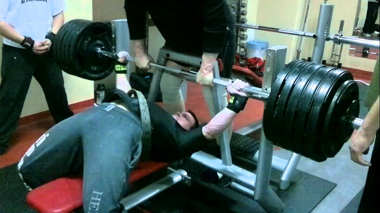 bench press 245 kg x2 YouTube