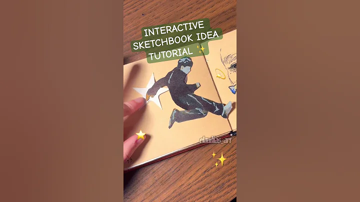 Interactive sketchbook idea: how to make things spin! #art #artist #sketchbook
