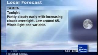 Last Intellistar Local Forecast In This Format - November 11, 2013