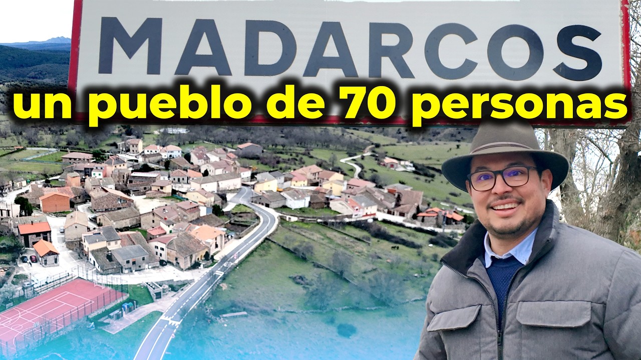 VIVIR EN UN PUEBLO DE ESPAÑA DE 70 PERSONAS 🏔️ ¿Como es VIDA RURAL EN MADARCOS?  @HildemaroSolis