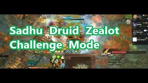 [Final Rebalance]  Sadhu Challenge Mode  -  Tree of Savior