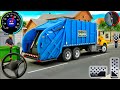 Garbage Trash Truck Realistic Simulator 3D - City Road Garbage Dumper Truck Games - Android GamePlay