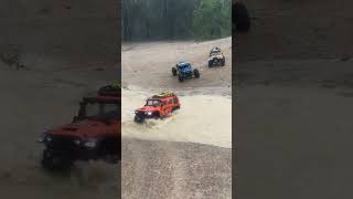 RC Car Water Crossing Challenge 🌊| Epic RC Cars Adventure Ride #rcoffroad #rccrawler #rccar