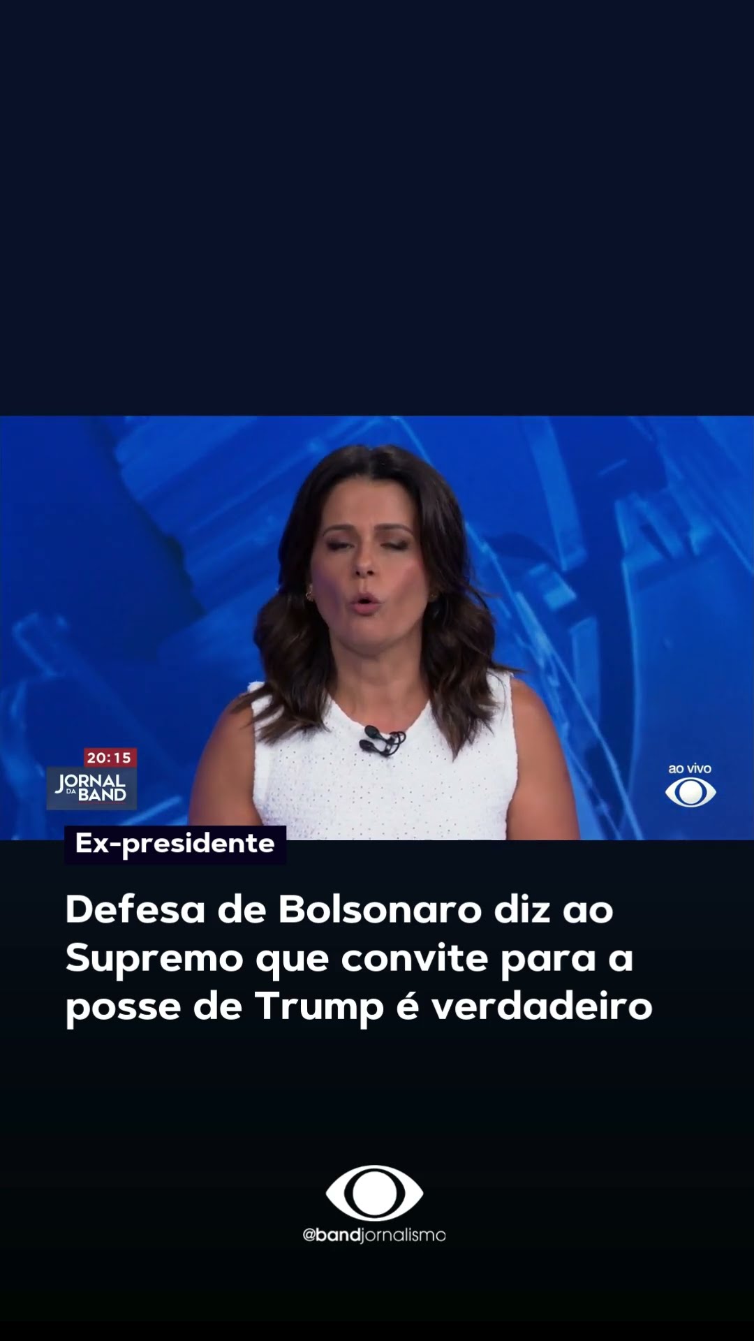 Defesa de Bolsonaro envia petição ao STF afirmando que convite para posse de Trump é verdadeiro