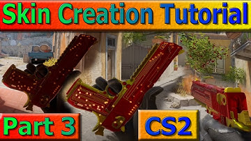 Make a Glowing Skin for Counter Strike 2, Normal Map, Bright Effect [Part 3]