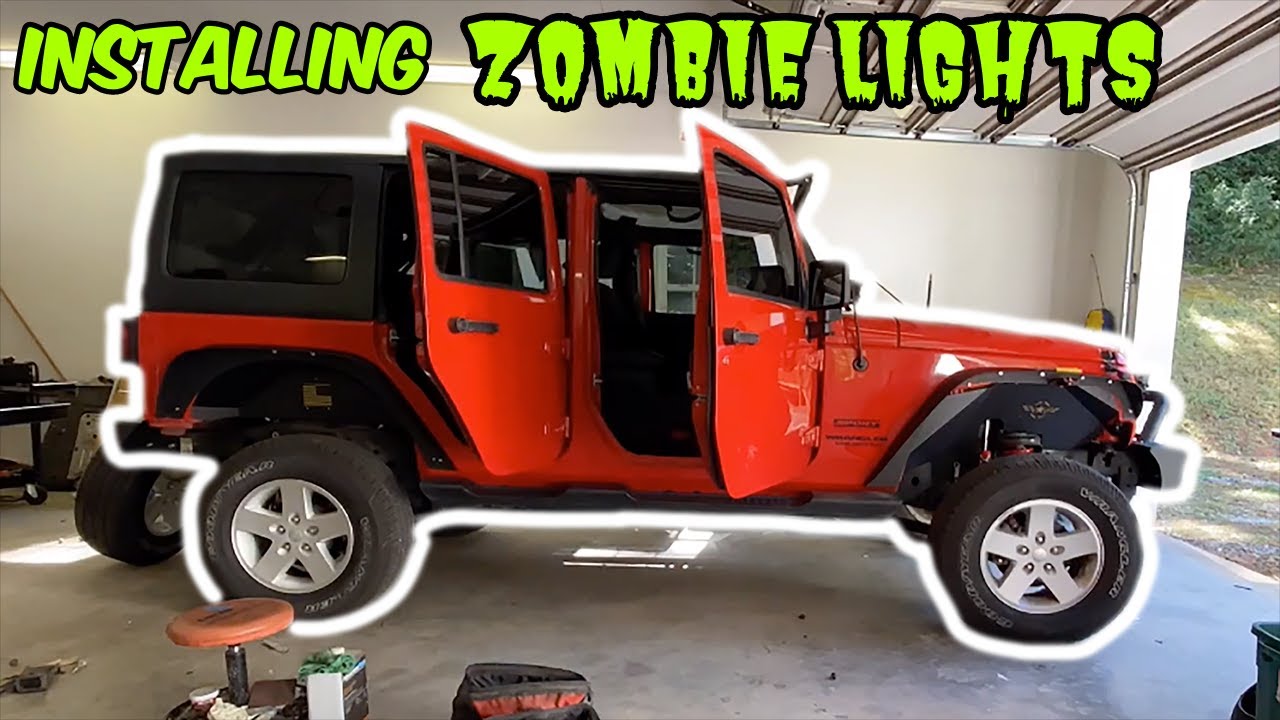 How to install Rock Lights Zombie Lights?! Burned UP! Rebuilding a