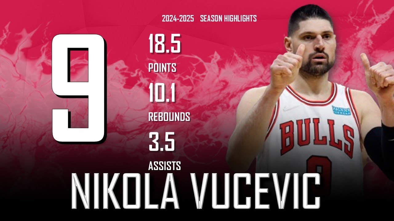 Nikola Vucevic || 2024-2025 Chicago Bulls Highlights