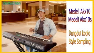 Dangdut koplo style sampling Medeli Akx10/Akx10s