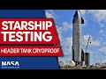 LIVE: Starship SN8 LOX Header Tank Cryogenic Proof Test