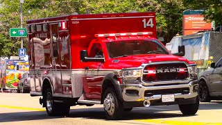 LAFD Rescue 14 Transporting