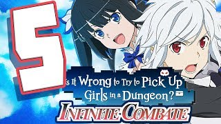 Is it Wrong to Pick Up Girls In A Dungeon! INFINITE COMBAT!  Part 5