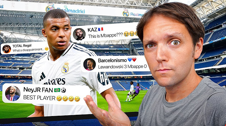 Así fue el POLÉMICO DEBUT de MBAPPÉ en el NUEVO SANTIAGO BERNABÉU