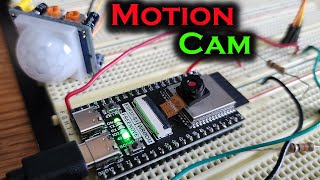 How to Build an ESP32 Motion-Activated Camera 📷 Capture Every Move!