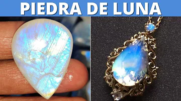 ¿Es rara la piedra lunar?