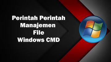 manajemen file pada windows ||  perintah dasar cmd