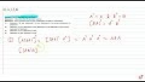 JEE MAINS 2018 Let A and B be two symmetric matrices of order 3. Statement-1 : A(BA) and (AB)A a...