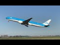 KLM B777W Takeoff