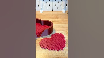 Flexi Heart Coasters by Sektor 7 Studios! #3dprintfix #3dprinted #3dprintlife #coasters #3dprint