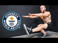 Most Pistol Squats in 30 seconds. WORLD RECORD | Can you break it?