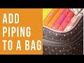 Ask Sara: How to Make and Attach Piping to a Bag
