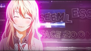 Seemless Face Zoom - After Effects AMV Tutorial
