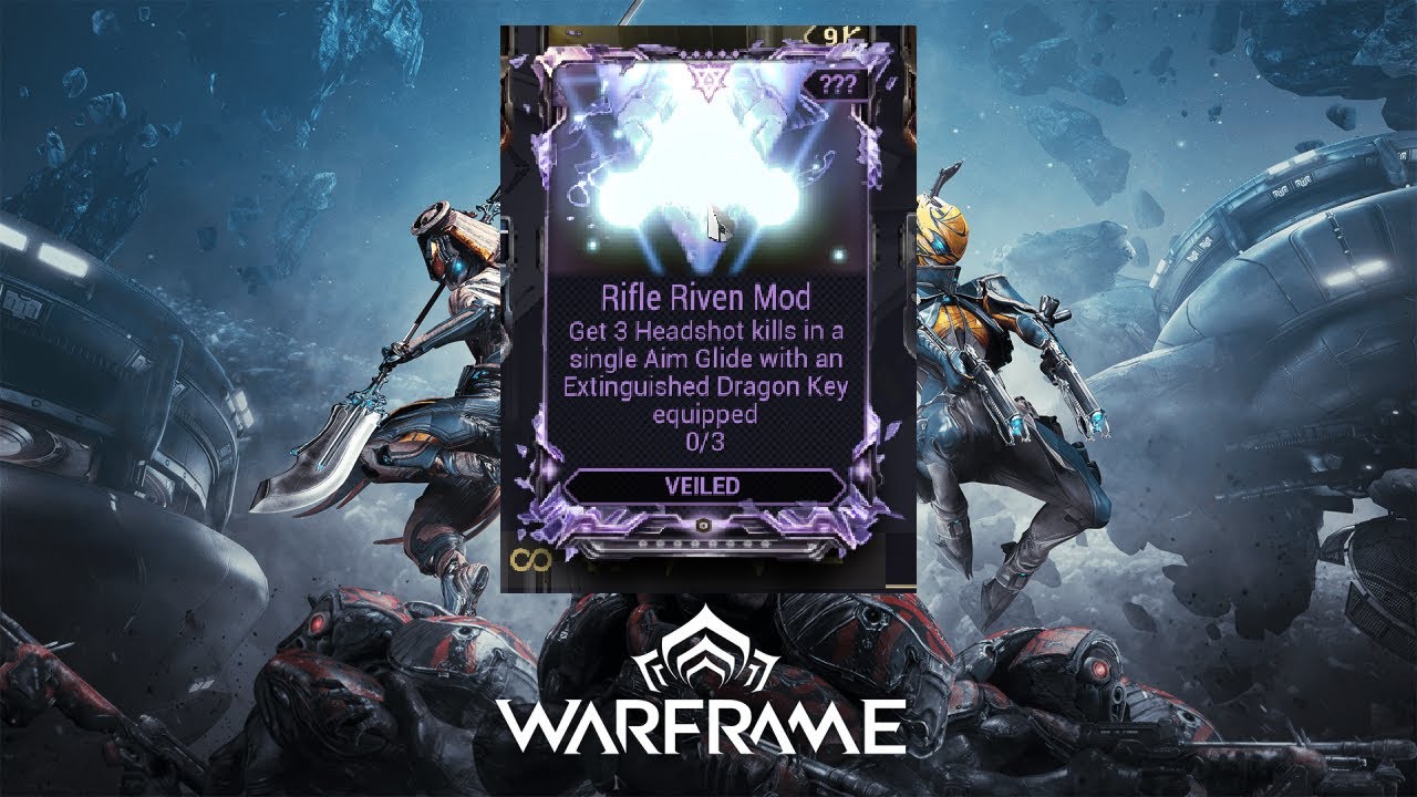 Warframe | Get 3 headshot kills in a single aim glide with an Extinguished Drag Key equipped