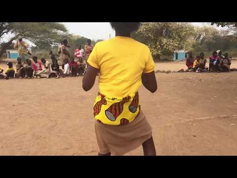 Traditional Dance By The Girls Of Chiawa Zambia