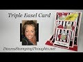 Triple Easel Card