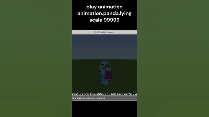 How to use the Play Animation command. (Part 2) How to become Shorter.