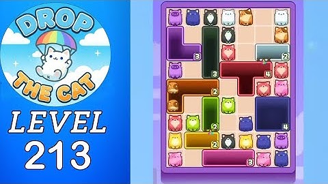 Drop The Cat Level 213 Walkthrough
