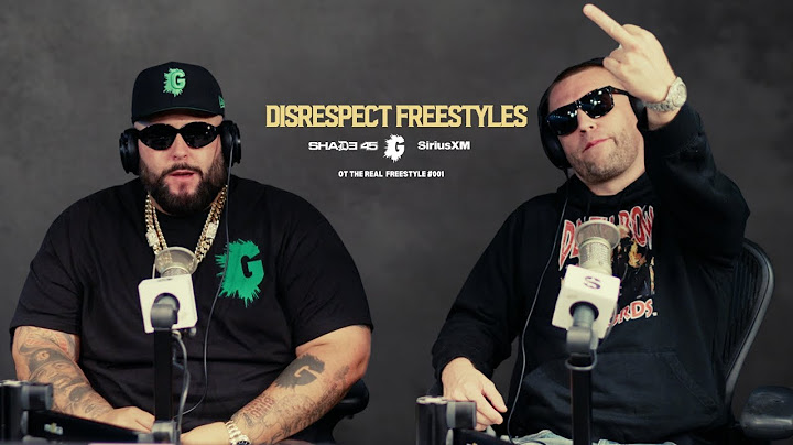 DISRESPECT FREESTYLES 001: OT THE REAL