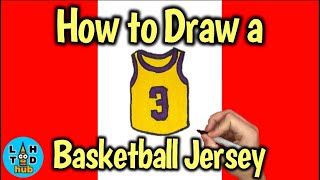 Drawing a Basketball Jersey with Ms. D 
