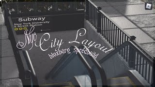 ˏˋ Nyc Inspired City Layout Bloxburg Speedbuild 292K