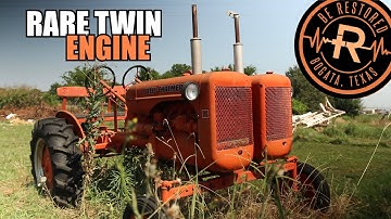 Rare Twin Engine Tractor | Will It Run With Missing Piston?! | Allis Chalmers Model B | RESTORED